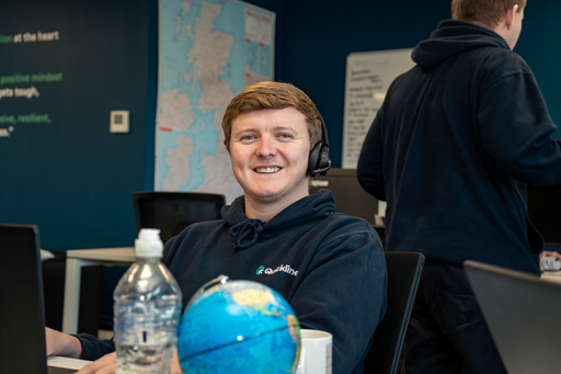 Quickline Logistics. Photo taken by Eva Ragoo at The Reel Thing.